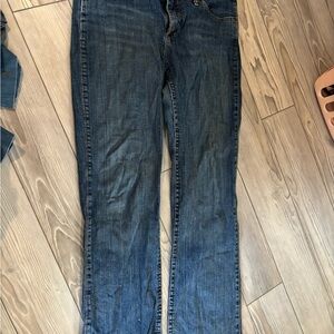 Wrangler Blue Boot Cut Jeans Classic Style